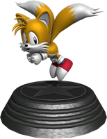 Sonic Generations statue