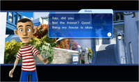 Alexis on the Wii/PlayStation 2 version of Sonic Unleashed.