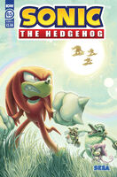 Sonic the Hedgehog #65 (October 2023). Art by Natalie Haines.