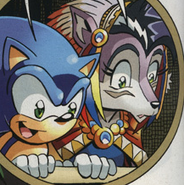 Lupe y Sonic archie comics