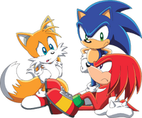 Sonic, Tails and Knuckles