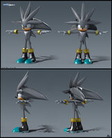 Early Sonic the Hedgehog (2006) CG character model by Blur Studio