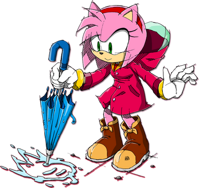 Amy, from Sonic Channel.