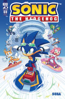 Sonic the Hedgehog #69 (May 2024). Art by Min Ho Kim.