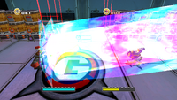 Eggman using the Power Laser.