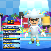 Mii costume from Mario & Sonic at the London 2012 Olympic Games.