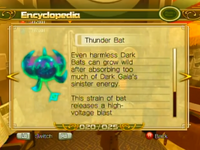 The Thunder Bat's profile on the Xbox 360/PlayStation 3 version of Sonic Unleashed