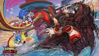 Sonic X Shadow Generations promotional artwork. Artwork by KornArt.