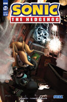 Sonic the Hedgehog #53 (September 2022). Art by Mauro Fonseca.