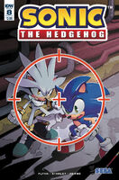 Sonic the Hedgehog #8 (August 2018). Art by Evan Stanley. Coloring by Matt Herms.