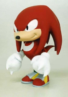 First 3D model of Knuckles the Echidna made by Taku Makino.[1]