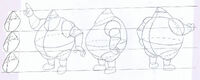 Robotnik wireframe underground