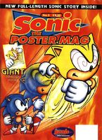 Sonic the Poster Mag #5 (June 1994). Art by Carl Flint.