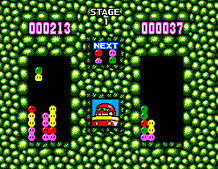 Dr. Robotnik's Mean Bean Machine on the Sega Master System.