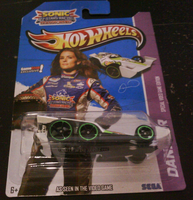 The Danicar Hot Wheels toy packaging