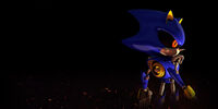 Metal Sonic - Sonic the Hedgehog website background