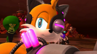 Tails smirk