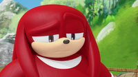 S2E02 Knuckles staring