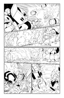 Page twelve inks. Art by Thomas Rothlisberger.