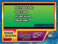 Episode Select Screen