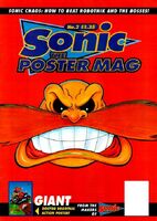 Sonic the Poster Mag #2 (December 1993). Art by Richard Elson.