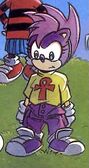 Amy's ankh T-shirt, from Sonic the Comic #106.