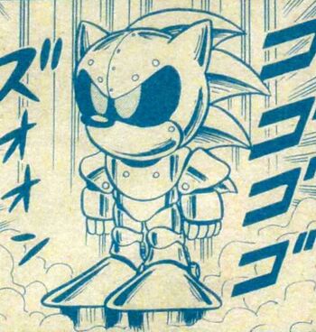 Manga Mecha Sonic