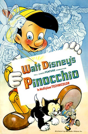 Pinocchio 1940 poster