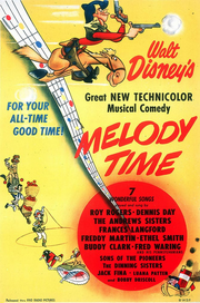 Melody time poster