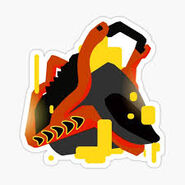 Slosher Sticker