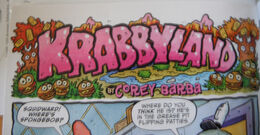 Krabbyland comic strip