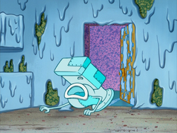 Squidward's toilet ("House Fancy")