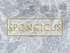 Spongicus title card