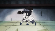 Neji defeats Hinata