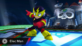 Elec Man as he appears in SSBWU/3DS.