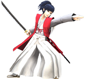 Takamaru as he appears in SSBWU/3DS.