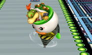 Bowser Jr.'s down aerial attack.