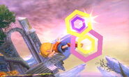 Lucas's back aerial; the only back aerial to meteor smash.