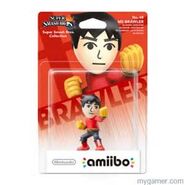 Mii Brawler amiibo figure in the packaging.