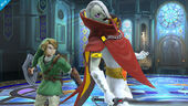 Ghirahim as he appears in SSBWU/3DS.