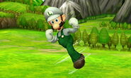 Luigi's down aerial attack.