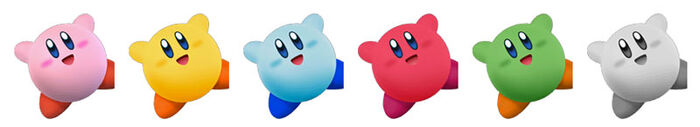 Kirby's palette swaps