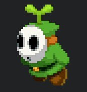 In-game artwork of a Leaf Guy