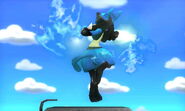 Lucario's neutral air.