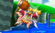 King Dedede's neutral air.