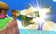 Zelda's back aerial, a.k.a. the Lightning Kick.