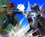 Marth's Counter in Super Smash Bros. Melee.