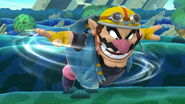 Wario's neutral air.