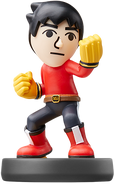 Mii Brawler amiibo figure.