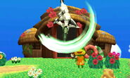 Samus' down aerial.